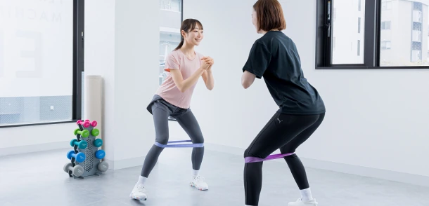 一人ひとりのレベルに合った飽きないトレーニング