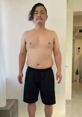 1年で-15kg達成 after