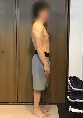 週1回で-5kg＆姿勢改善 after