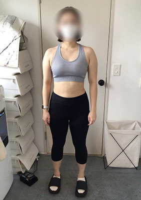 初ダイエットで4.9kg減実現 before