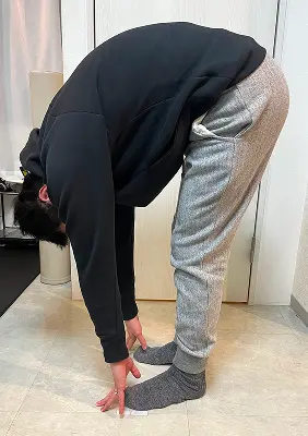 硬い体が30分でほぐれたAFTER