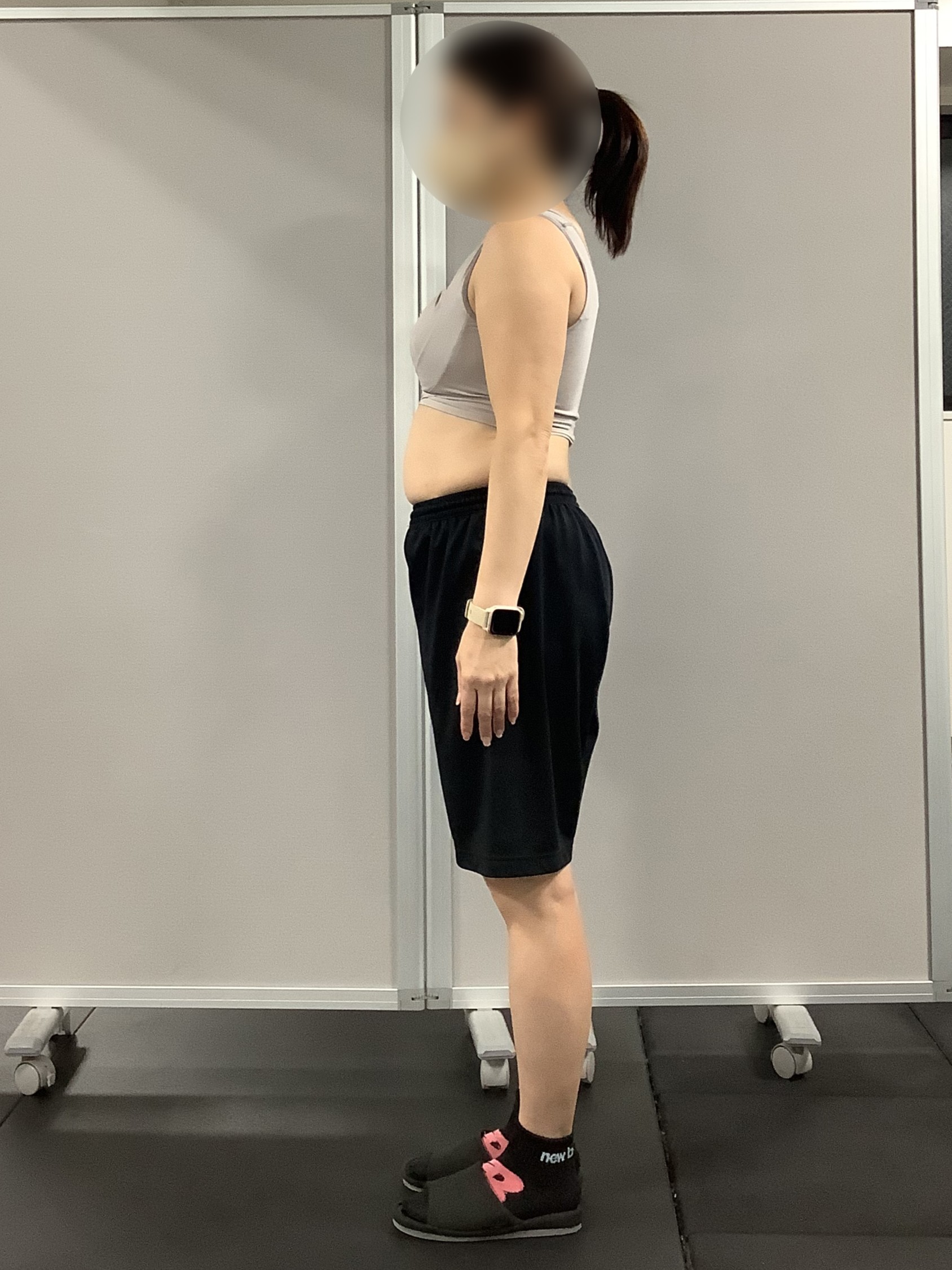 「3ヶ月で4kg減！肯定的なアドバイスでモチベーションが続きました」 BEFORE