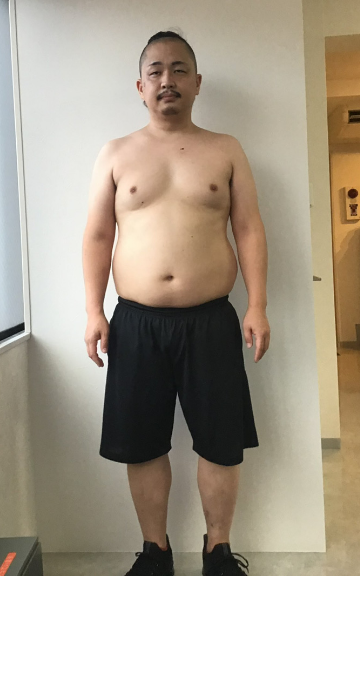10kg以上のダイエットに成功！BEFORE