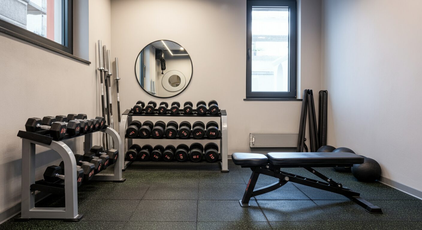初期費用を抑えた小規模パーソナルジムのイメージ