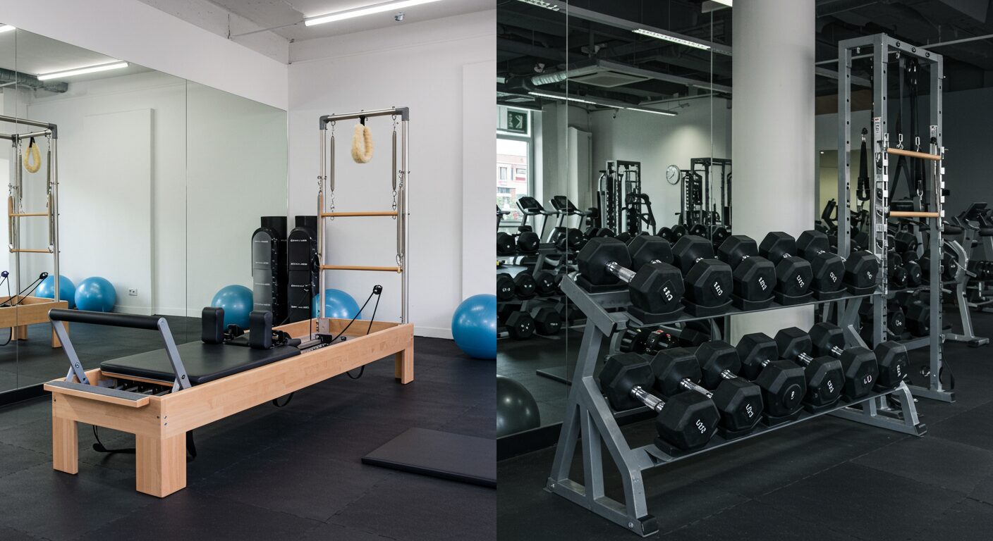 マシンピラティスとジムの根本的な違い