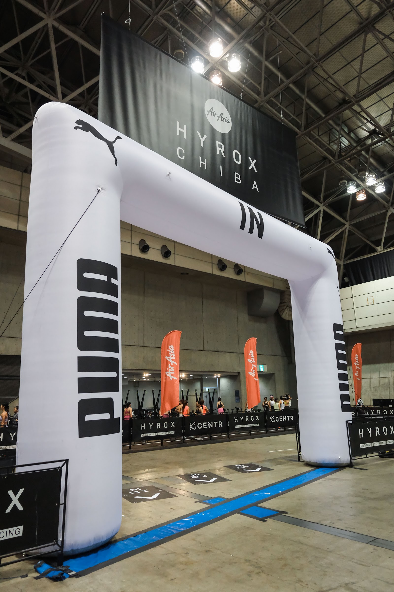 HYROXレースのスタートゲート